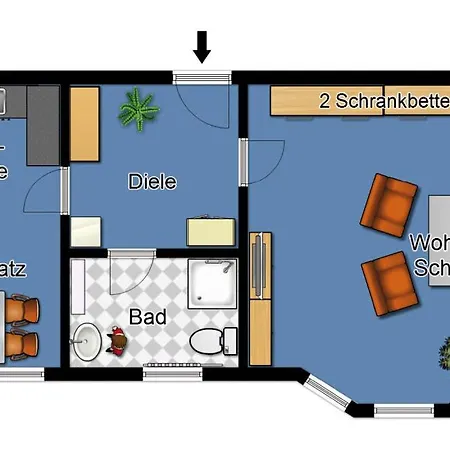 Altes Rathaus Hahnenklee Holiday home *