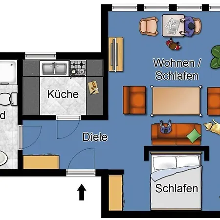 Holiday home Altes Rathaus Hahnenklee *